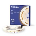 Noxion Tiras LED Naga 5 Metro IP20 SMD2835/240 24V 16W/m 927 /10mm/2m + DC Cable