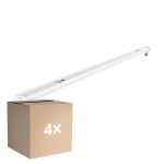 Multipack 4x Noxion Pantalla Click V2 LED T8 | Apta para 1x 60cm Tubo LED