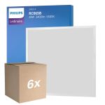 Multipack 6x Philips Panel LED Ledinaire RC065B 28W 3400lm - 865 Luz De Día | 60x60cm - UGR <22