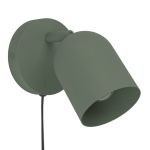 Eglo Luz De Pared Tilston Acero Verde | Apta para E14